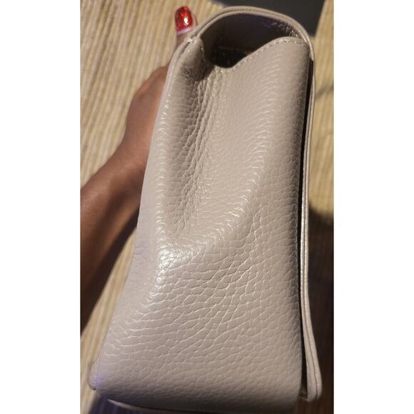 Valentino Alice Taupe leather bag, classic $1095 - Picture 4 of 12